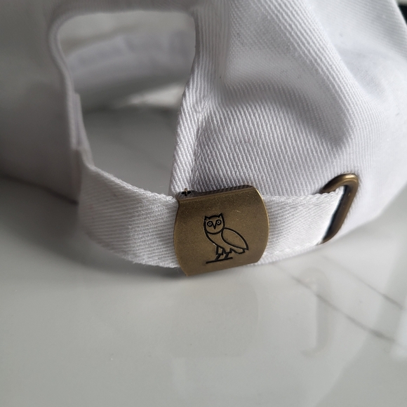 OVO White Hat with Gold Letters Adjustable Cap New with Tag - Picture 5 of 10
